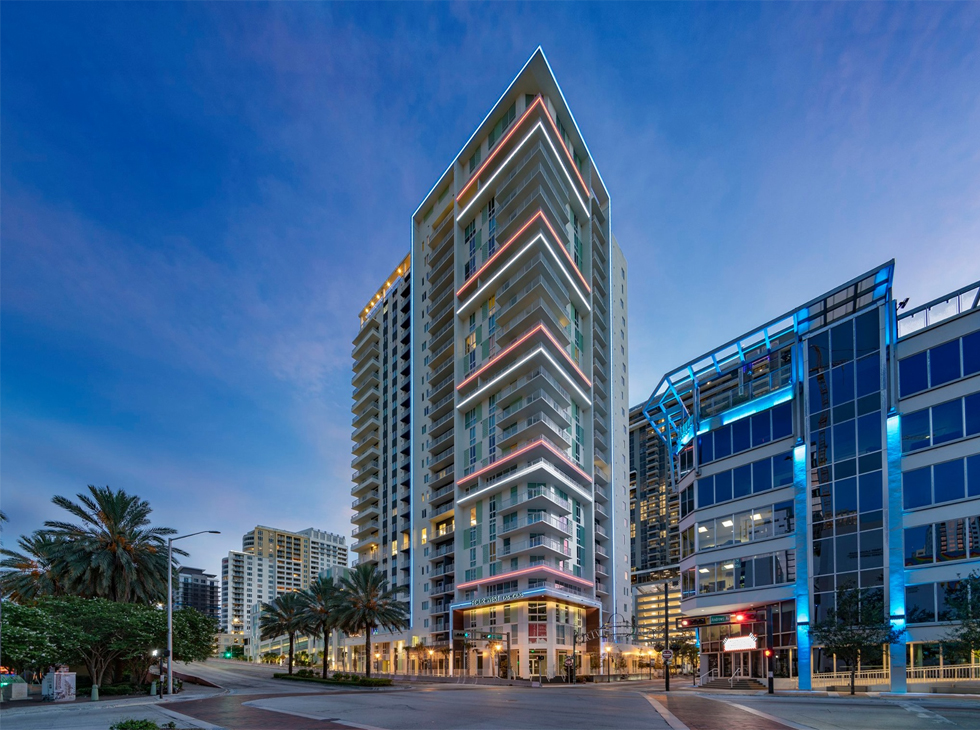 High-rise architecture shown on the official Architecture services page