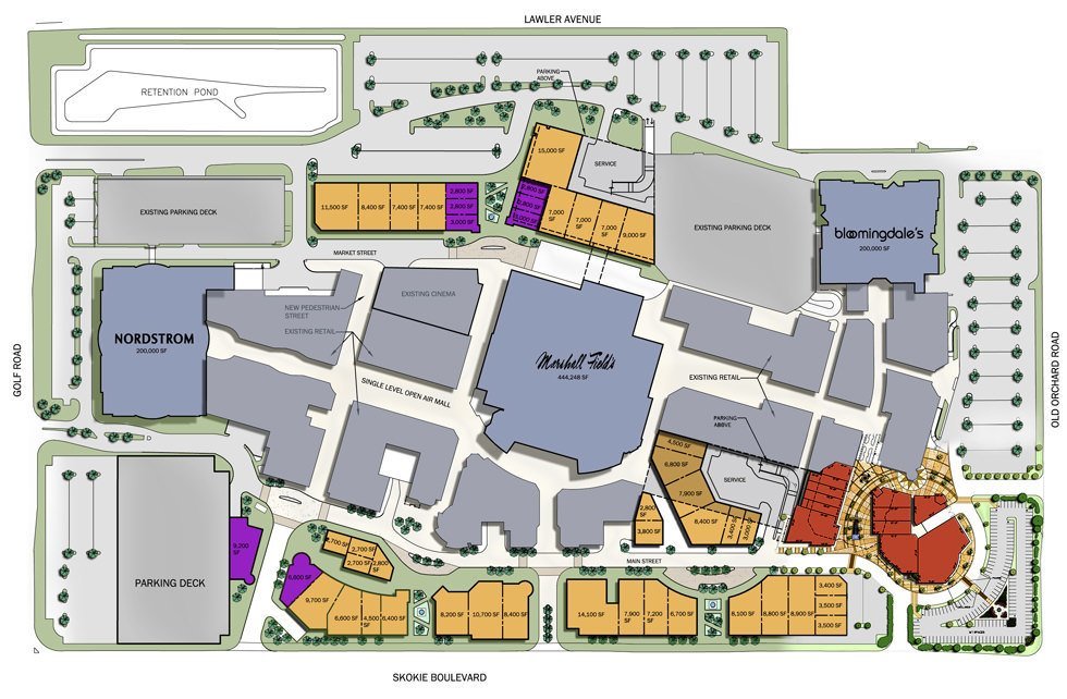 Old Orchard official site plan